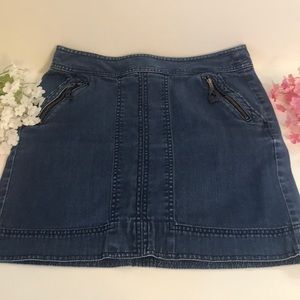 Ann Taylor Loft Jean skirt